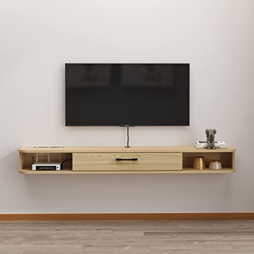 TV Wall Panels 44 Light Oak
