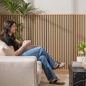 SlatWall Natural Oak