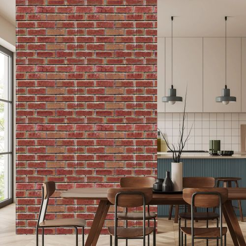 living room brick wallpaper dubai