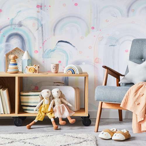 Modern Kids Room Wallpaper