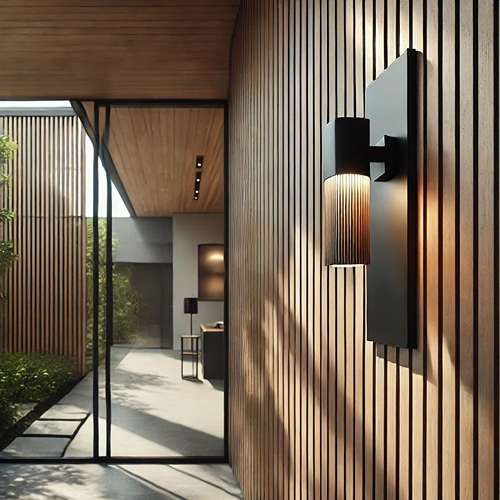 Modern Outdoor Wall Panel