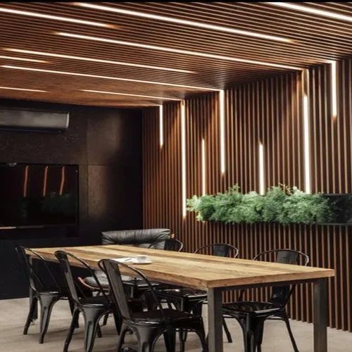 Dubai Wooden WPC Wall Panels