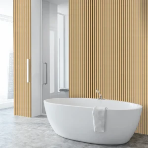American Oak AquaGuard Slat Wall Panel