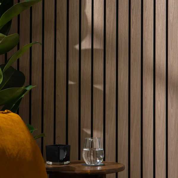 SlatWall Grand Acoustic Walnut Wall Panel Design