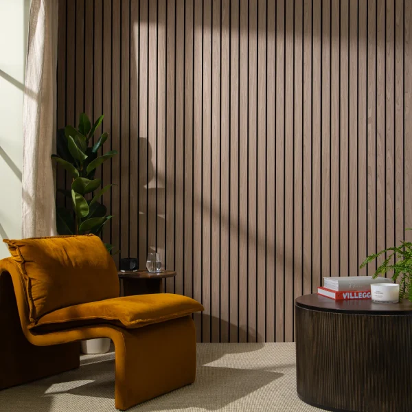 SlatWall Grand Acoustic Walnut Wall Panel Design