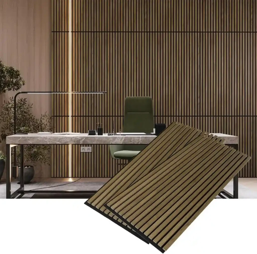 Acoustic wall panels designed for luxury media rooms in Dubai