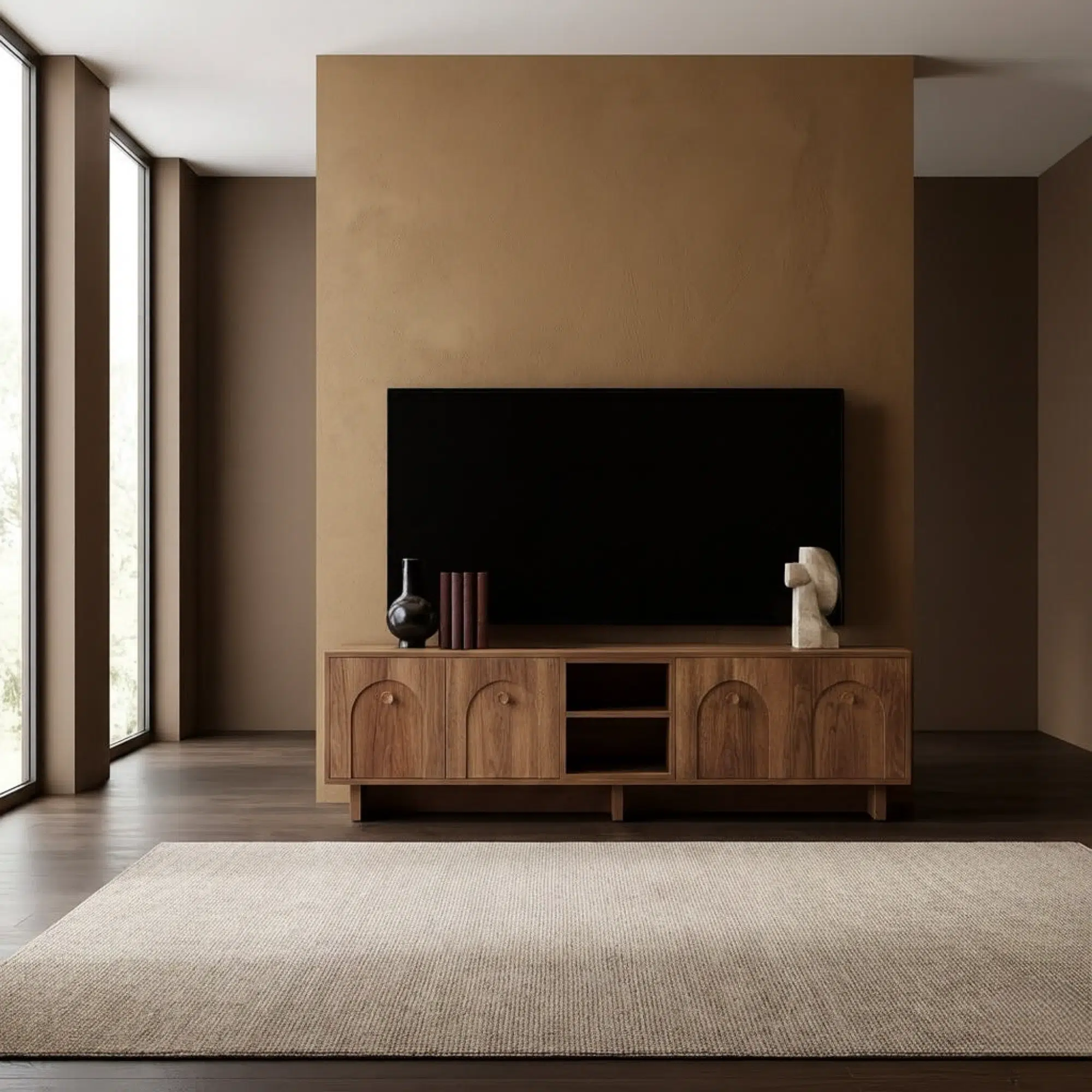 MonoSpace Wooden TV Unit 1 MonoSpace Wooden TV Unit