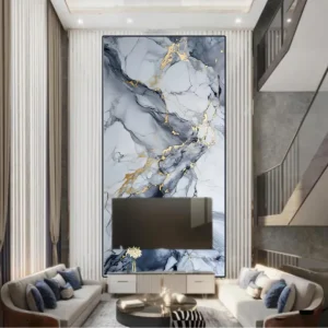 3D Printed PVC Marble Sheet High Gloss UV Interior Wall Panel3 1