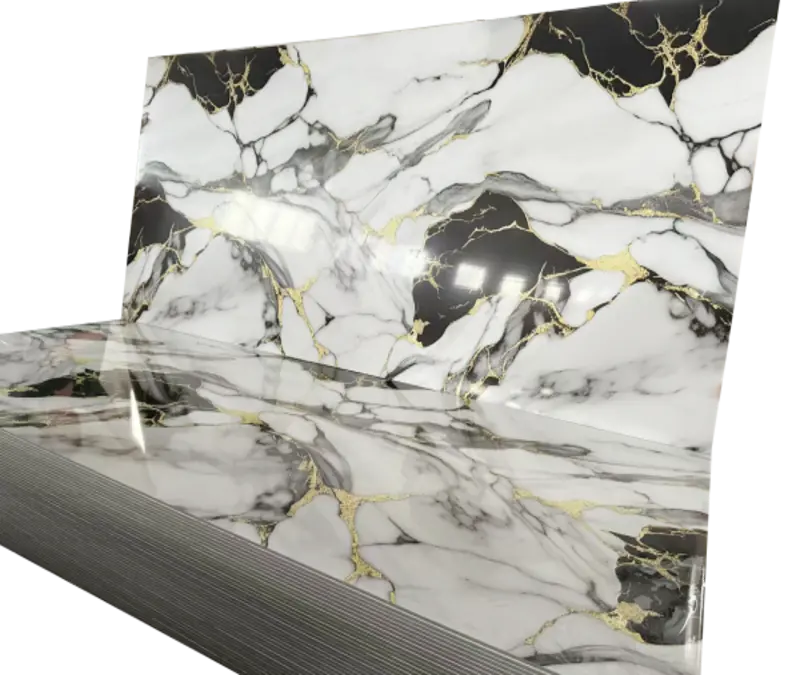 Black & White UV Marble Panels – Midnight Majesty PVC Duo-Tone 5 Black & White UV Marble Panels – Midnight Majesty PVC Duo-Tone - Image 5