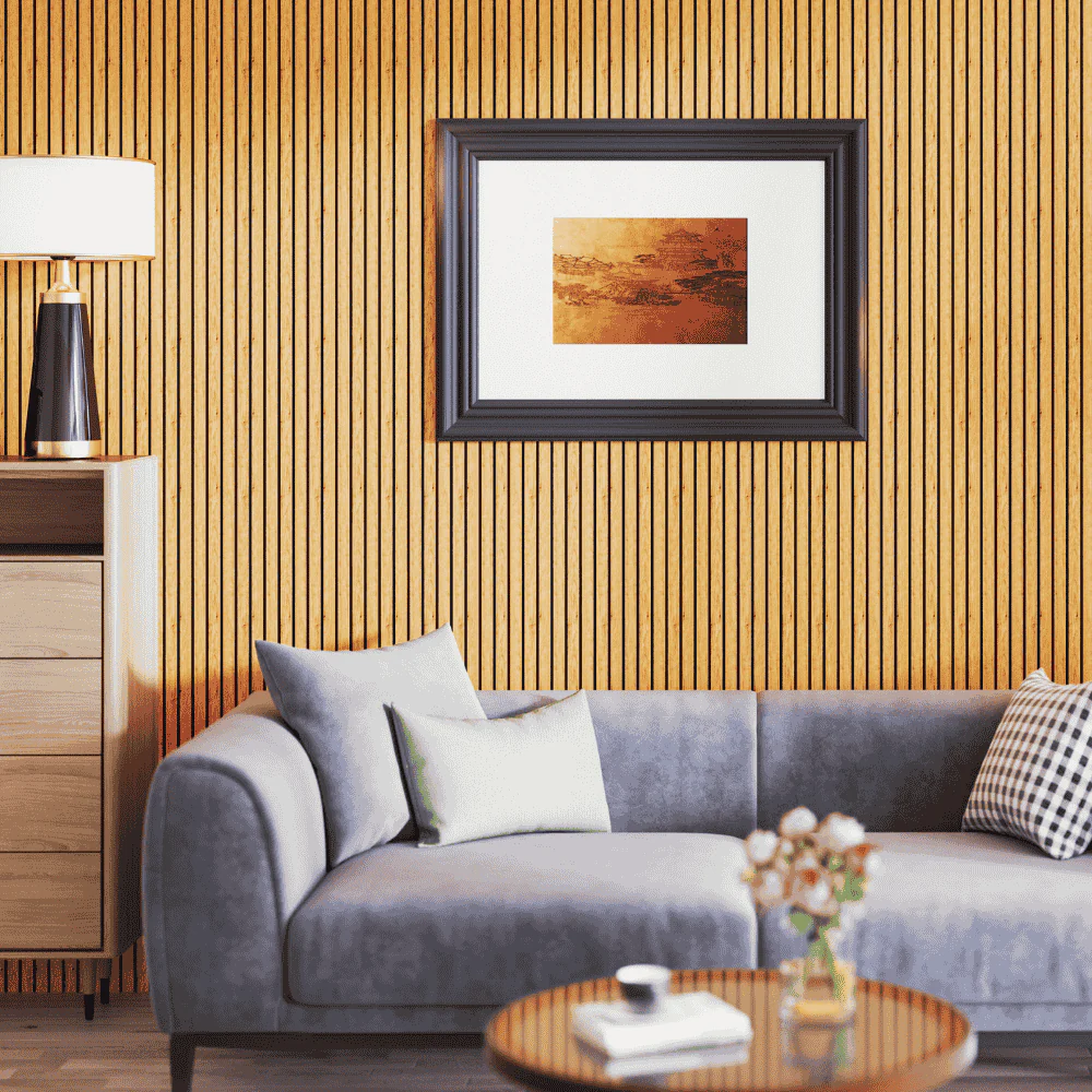 Natural Oak MDF Wall Panel 2 Natural Oak MDF Wall Panel