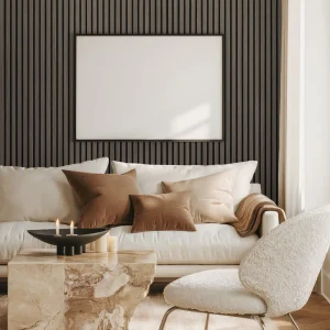 Walnut MDF Wall Panel